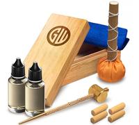Katana Cleaning Kit - Maintenance Set with Sword Choji Oil - Care for Samurai Japanese Ninja Katanas Swords Knives - Birthday Gift for Men and Women - Stocking Stuffers