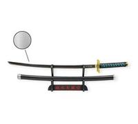Katana Demon Slayer Muichiro Tokito - Epée Lame Métal - Support Japonais Inclus G
