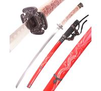 Katana Dragon Red Edition Epee Sabre Decoration Décoration