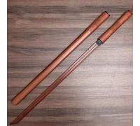 Katana en Bois de 100cm,épée de samouraï en Bois Faite à la Main,Bokken Japonais,épée Katana en Bambou pour Accessoires de Cosplay,Cadeaux d'anniversaire