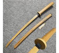 Katana en Bois,épée de Samurai en Bambou,bokken Fait à la Main,102 cm