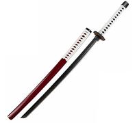 Katana en Bois Fait Main,Accessoire de Jeu de rôle,avec Fourreau en Bois,Sabre de samouraï Japonais,100 cm