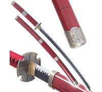 Katana en Bois Lame en Bois Sabre One Piece Zoro Kitetsu Replique Epee Sabre Lame en Bois Décoration