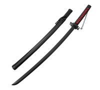Katana en Bois Noir de 104 cm,Bokken Fait Main,Sabre de samouraï en Bambou. pour l'entraînement au Kendo,Les expositions,Le Cosplay,Les Accessoires,Les Cadeaux et Les fêtes.