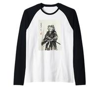 Katana Figurine Japonaise Grenouille samouraï Manche Raglan