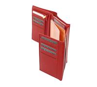 Katana Grand Portefeuille Mixte à 3 Volets en Cuir réf 753017 (5 coul.disp.) (Rouge)