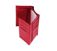 Katana Grand Portefeuille Unisexe en Cuir Lisse à 3 Volets réf 553017 (3 coul.disp.) (Rouge)