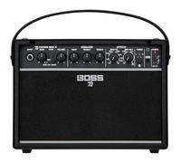 Katana-Mini X BOSS | Un Puissant Mini ampli de 10 Watts pour Guitare et Basse, Acoustique ou électrique | Design Tube Logic | Baffle spécial de 5” | Sons Polyvalents et Doubles Effets