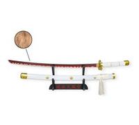 Katana One Piece Zoro Ame No Habakiri 95cm - Lame Bois - Support Japonais Inclus