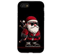 Katana Père Noël avec Lunettes de Soleil pour Ninjas Coque pour iPhone SE (2020) / 7/8