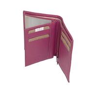 Katana Petit Portefeuille Unisexe à 2 Volets en Cuir réf 953046 (11 coul. disp.) (Fuschia)