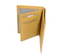 Katana Petit Portefeuille Unisexe à 2 Volets en Cuir réf 953046 (11 coul. disp.) (Jaune)