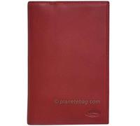 Katana - Porte-chéquier en Cuir - Rouge - 11 x 1 x 19,2 cm - Rouge