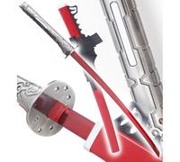 Katana Raiden Epee Metal Gear Solid Lame Rouge Décoration