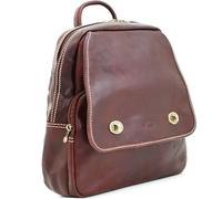 Katana - Sac à dos de ville femme en cuir - chocolat - - Marron