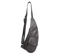 KATANA Sac bandoulière holster homme en cuir taille moyenne réf 81214 (3 coul.disp) (Choco)