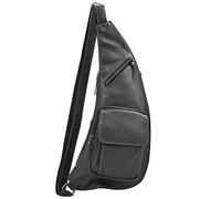 Katana - Sac body homme en cuir - noir - 18.5 x 44 x 5 cm - Noir