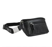 Katana - Sac Ceinture en Cuir - Noir - 19.5 x 11.5 x 2.5 cm - Noir