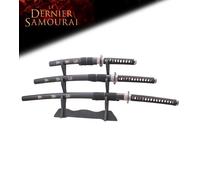 Katana Set 3 - le Dernier Samourai Epee Sabre Tanto Wakazashi Décoration