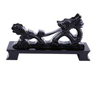 Katana Support Noir Design Délicat et Wakizashi Dragon Chinois en Forme de 1pc Support sur Pied en Bois
