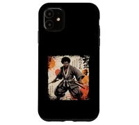 Katana Vintage samouraï Africain Afro américain Bushido Warrior Coque pour iPhone 11