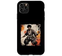 Katana Vintage samouraï Africain Afro américain Bushido Warrior Coque pour iPhone 11 Pro Max