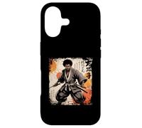 Katana Vintage samouraï Africain Afro américain Bushido Warrior Coque pour iPhone 17