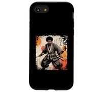 Katana Vintage samouraï Africain Afro américain Bushido Warrior Coque pour iPhone SE (2020) / 7/8