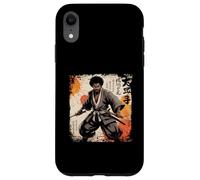Katana Vintage samouraï Africain Afro américain Bushido Warrior Coque pour iPhone XR
