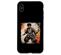 Katana Vintage samouraï Africain Afro américain Bushido Warrior Coque pour iPhone XS Max