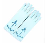 Katara 1098 Gants De Déguisement, Accessoire De Costume De Princesse, Taille Unique Pour Filles Entre 2 Et 9 Ans - Bleu Clair