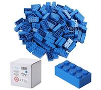 Katara 120 Briques de Construction 4x2, Compatible avec Tous Les Autres Fabricants, Disponible en Plusieurs Couleurs - Bleu