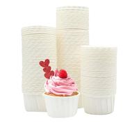 katbite Moules à cupcakes 150 pièces, moules à muffins résistants en papier anti-graisse jetables pour mariage, anniversaire, fête