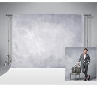 Kate 3 * 2m Résumé Gris Clair Photographie Fond Gris Solide Couleur Photo Toile de Fond Rétro Microfibre Props pour Enfants Studio de Photographie