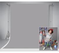 Kate 8X8ft/2.5x2.5m Gris Studio Photo Décors pour Photographie Abstrait Microfibre Texturé Photo Toile de Fond pour Photographie Portrait Studio