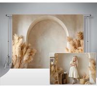 Kate Boho Vintage Fond Photo Bohème Pampas Toile De Fond pour La Portraits Photographie Photo Studio Props 10x10ft/3x3m