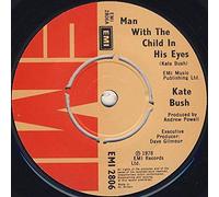 KATE BUSH - MAN WITH THE CHILD IN HIS EYES 7" (45) UK EMI 1978 B/W MOVING (EMI2806) NO SLEEVE