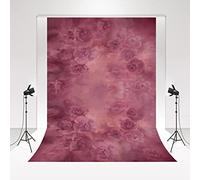 Kate Fond Photographique Rose Floral 3x3m Sweet Wedding Background Image de l'amant arrière Plan de la Photo Couverture du Magazine Photo kiosque bébé Pro Peau Fond Floral