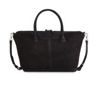 Kate Lee Noir, Sac Cabas en Cuir Julya perforé Femme, Moyen
