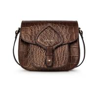 Kate Lee Sac en Cuir porté bandoulière Petite Gibeciere Emelyne mordoré, Femme