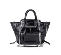 Kate Lee, Sac porté épaule ou bandoulière en cuir Mini Cabas Velya a noir Femme, petit