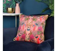 Kate Merritt Coussin Garni de Polyester illustré avec auvent Exotique