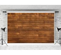 Kate Panneau en Bois Fond 3x2m/10x6.5ft néonate Fond Brun Portrait Photo Studio Accessoires gâteau Smash décoration bannière