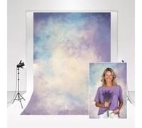 Kate Photographie de Fond 5x7ft/1.5mx2.2m Bleu Violet Abstrait Photo Shoot Portrait Famille Fond de Mariage de rêve Photo Chalet Soft Tissu Nouveau-né Photographie Prop