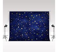 Kate Photographie de Fond des étoiles 2,2x1,5m Arrière Plan Simple de la galerie de Photos pour Enfants Fond du Ciel Bleu Photo de kiosque pour la Prise de Photos d'anniversaire de Portraits de bébés