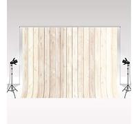 Kate Photographie Toile de Fond Marron Clair en Bois 3x2m Mariage Toile de Fond Pliable Studio Photo Accessoires photographiques Anniversaire rétro Pays décoration Fond bébé photomaton