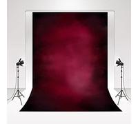 Kate Rouge fumé Fond d'écran Texture Studio Fond d'écran Microfibre Portrait Photographie Fond d'écran Accueil Fête d'anniversaire Red Black Studio Fond d'écran 2 * 3m