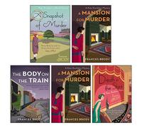 Kate Shackleton Mysteries 5 Books Collection Set by Frances Brody (Death in the Stars, A Mansion for Murder, The Body on the Train, A Mansion for Murder, A Snapshot of Murder) - Frances Brody