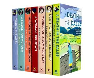 Kate Shackleton Mysteries Series Collection 7 Books Set By Frances Brody (Death of an Avid Reader,Murder on a Summer's Day,A Woman Unknown,Dying In The Wool,Medal For Murder & More)