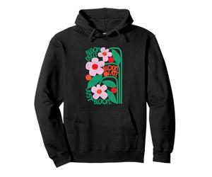 Kate Smith Co. Just Bloom Feel Good Inspirational Flower Art Sweat à Capuche